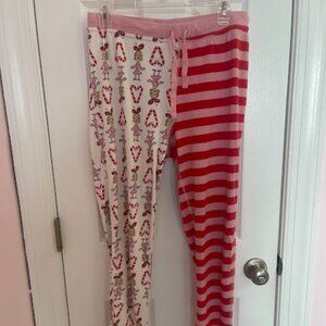 Hanna Andersson The Grinch Pink & Red Cindy Lou Who Pajama Pants